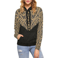 Aotearoa Koru Maori Tattoo All Over Hoodie - Polynesian Pride