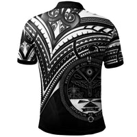 Marshall Islands Polo Shirt Cross Style - Polynesian Pride