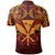 Hawaii Kanaka Maoli Red Polo Shirt Van Style - Polynesian Pride