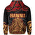 Hawaii Warrior Polynesian Hoodie Stock Style - Polynesian Pride