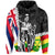 Hawaii Two Flag Kanaka Maoli King Polynesian Hoodie - Polynesian Pride