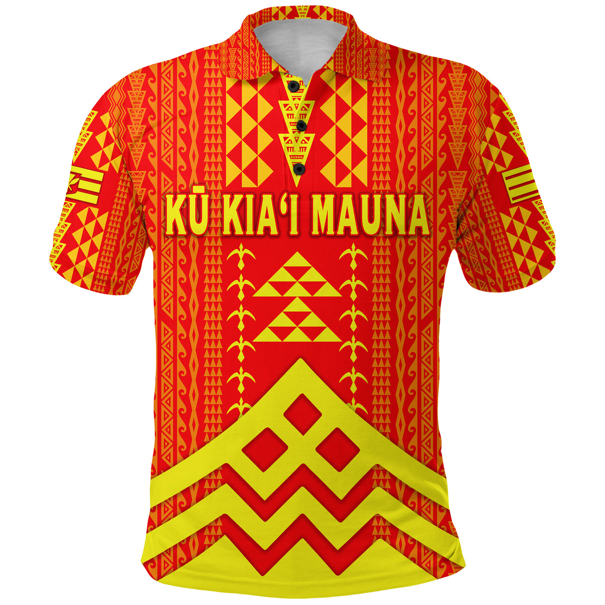 Hawaii Ku Kiai Mauna Polo Shirt We Are Mauna Kea Unique Vibes LT8 - Polynesian Pride