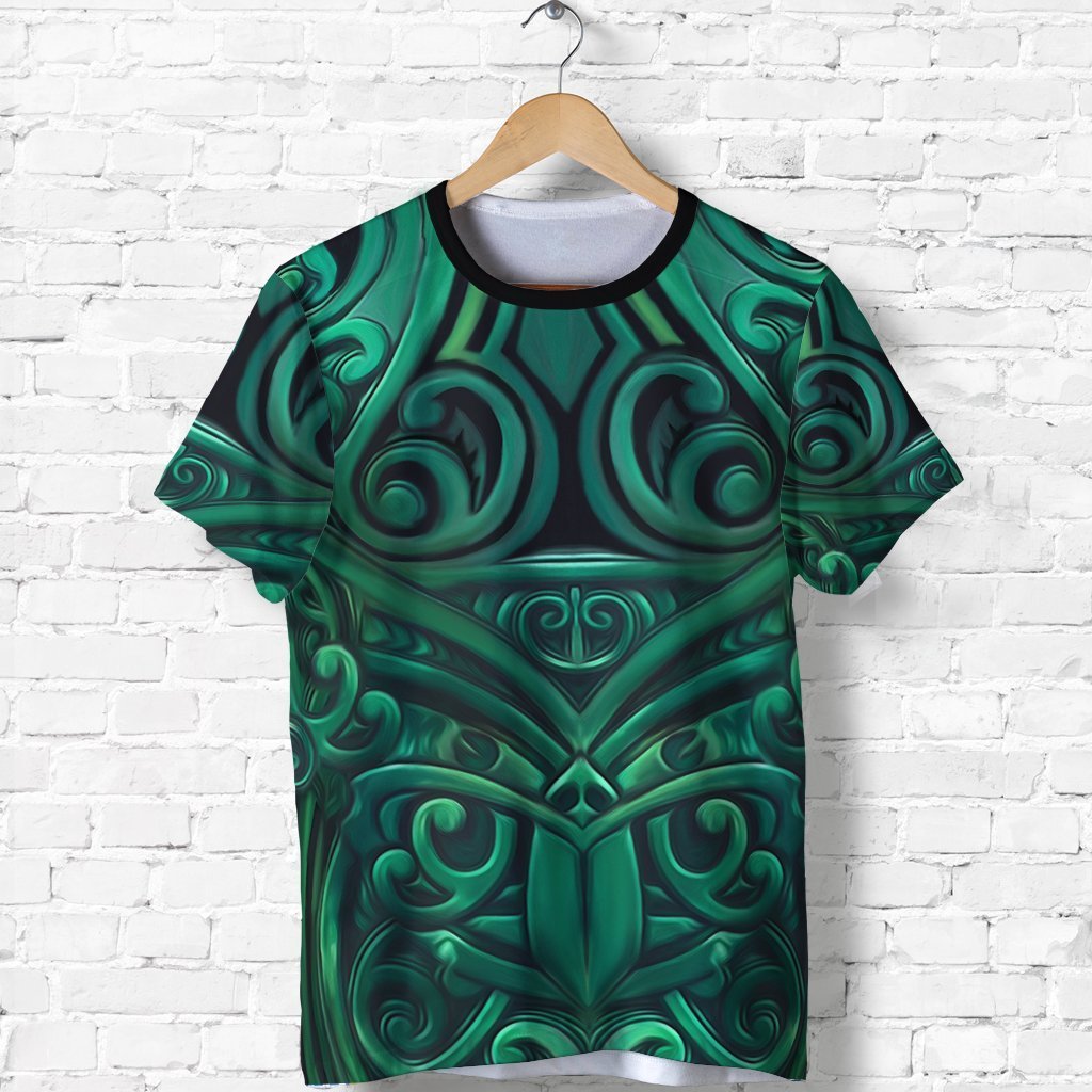 New Zealand Maori Shirt, Warriors Rugby T Shirt Unisex Black - Polynesian Pride