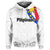 Custom Pilipinas Hoodie Simple Style White LT6 White - Polynesian Pride