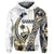 Custom Guam Fish Hook Hoodie White Style LT6 white - Polynesian Pride