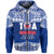 (Custom and Number) Toa Samoa Rugby Hoodie Siva Tau LT6 - Polynesian Pride