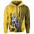 Hawaiian King Kamehameha Hoodie Vibe Yellow Style LT6 - Polynesian Pride