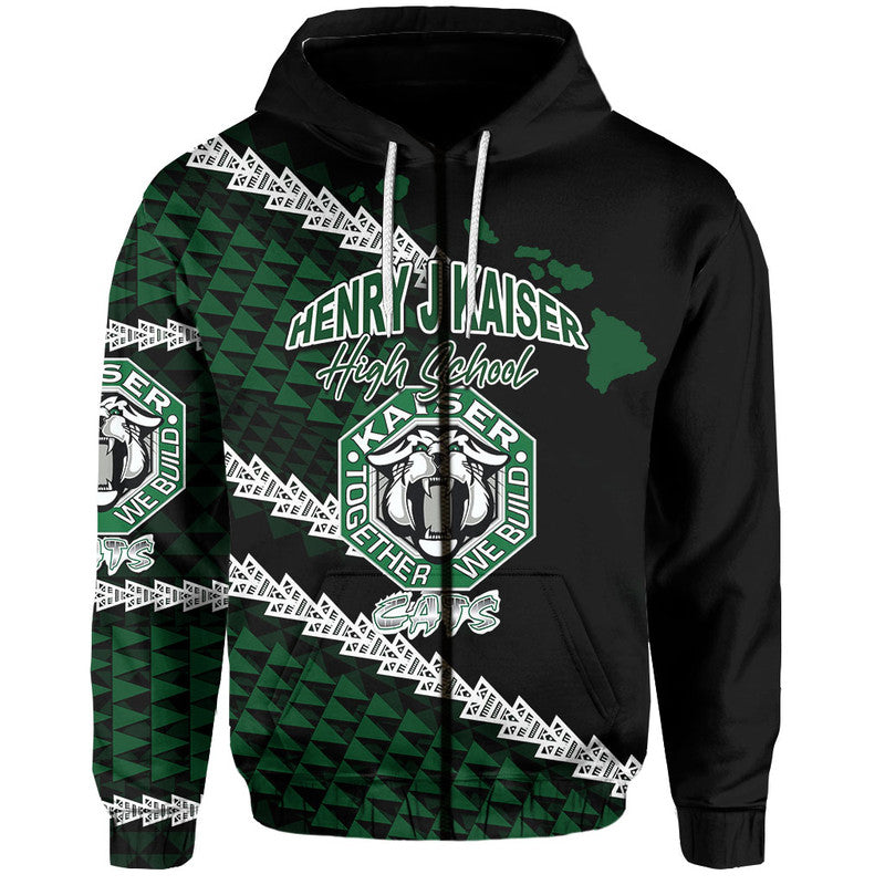 Custom Henry J Kaiser High School Hawaii Hoodie LT6 - Polynesian Pride