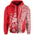 Hawaiian King Kamehameha Hoodie Vibe Red Style LT6 - Polynesian Pride