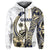 Custom Guam Fish Hook Hoodie White Style LT6 - Polynesian Pride