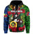 Vanuatu Malampa and Hibiscus Hoodie LT6 - Polynesian Pride