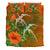 Hawaii Manu Iwa Hibiscus Orange Bedding Set - AH - Polynesian Pride