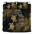 Hawaii Turtle Bedding Set Hibiscus To My Wife Gold AH - Polynesian Pride