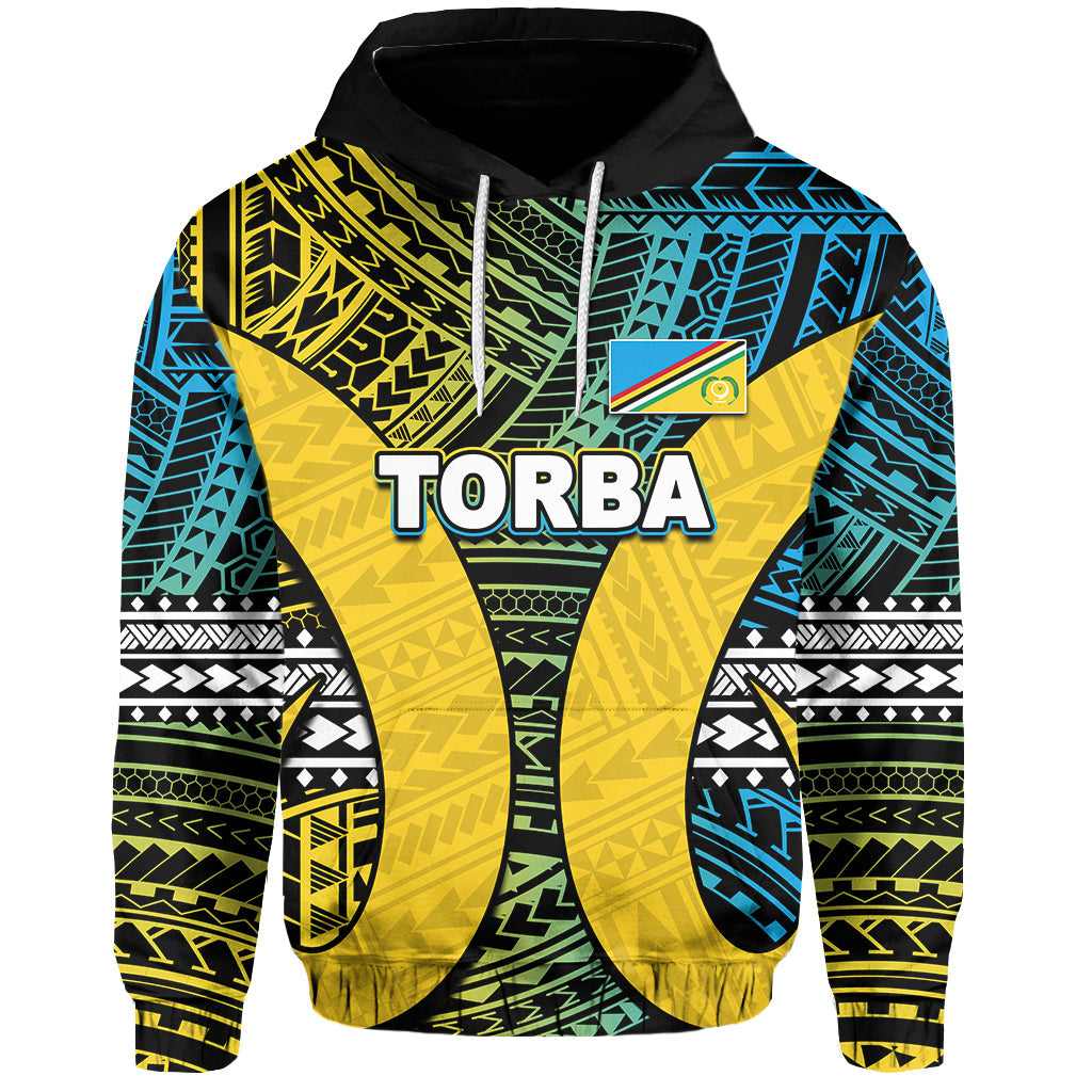 Custom Polynesian Torba of Vanuatu Hoodie LT6 Art - Polynesian Pride