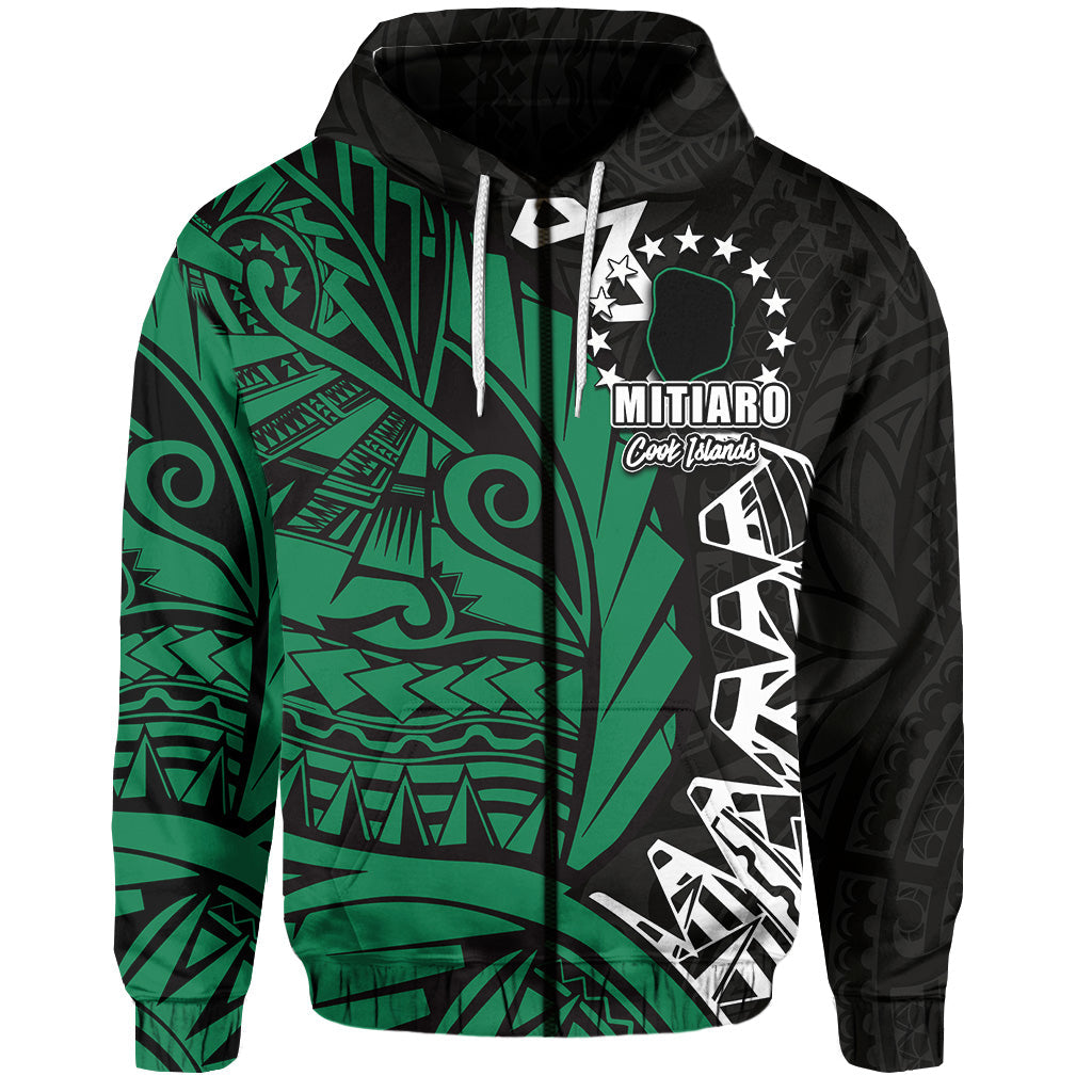 Custom Cook Islands Hoodie Mitiaro Polynesian Style LT6 - Polynesian Pride