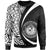 Hawaii Coat Of Arms Polynesian Crewneck Sweatshirt - White - Circle Style - Polynesian Pride