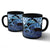 Hawaii Dolphin Couple Valentine's Hibiscus Mug - Tender Style - AH - Polynesian Pride