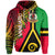 Vanuatu Hoodie Custom Polynesian Grunge Texture Style Image Custom No.2 LT6 - Polynesian Pride