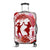 Hawaii Hula Dance Couple Love Valentine Luggage Covers - Cud Style - AH White - Polynesian Pride