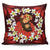 Kanaka Mother And Child Plumeria Leis Polynesian Pillow Cover - Warm Heart - AH - Polynesian Pride