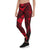 Samoa Polynesian Leggings - Samoa Red Seal with Polynesian Tattoo - Polynesian Pride