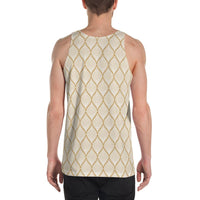 Hawaii Leaves Seamless Pattern. - Hawaii Men's Tank Top AH - Polynesian Pride