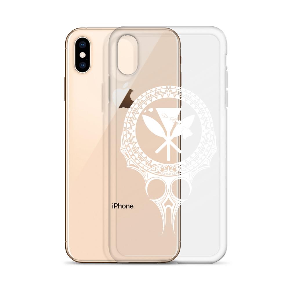 Kanaka Maoli Iphone Case The Eyes White AH - Polynesian Pride