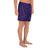 Polynesian Nation Violet Men's Athletic Long Shorts - Polynesian Pride