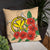 Polynesian Hawaii Pillow - Hibiscus Coat of Arm - Polynesian Pride