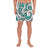 Polynesian Maori Ethnic Ornament Turquoise Men's Athletic Long Shorts Art - Polynesian Pride