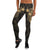 Guam Polynesian Women's Leggings - Gold Pineapple - Polynesian Pride