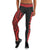 American Samoa 2nd Leggings (Red) - Polynesian Pride