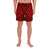 Polynesian Tradition Red Men's Athletic Long Shorts Art - Polynesian Pride