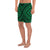 Polynesian Tradition Green Men's Athletic Long Shorts - Polynesian Pride