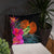 Papua New Guinea Polynesian Basic Pillow - Tropical Bouquet - Polynesian Pride