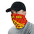 Hawaiian Bandana Mauna Kea Polynesian Pattern Neck Gaiter - AH - Red - Polynesian Pride