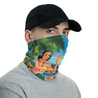 Hawaiian Bandana - Hula Dance On Beach Neck Gaiter - Polynesian Pride