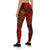 Samoa Leggings - Red Shark Polynesian Tattoo - Polynesian Pride