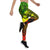 Samoa Polynesian Leggings - Samoa Reggae Seal with Polynesian Tattoo - Polynesian Pride