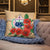 Samoa Polynesian Pillow - Hibiscus Coat of Arm - Polynesian Pride