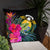 Nauru Polynesian Basic Pillow - Tropical Bouquet - Polynesian Pride