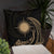 Marshall Islands Polynesian Basic Pillow - Gold Tribal Wave - Polynesian Pride