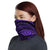 Hawaiian Bandana Tatau Purple Unisex Neck Gaiter - Polynesian Pride