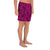 Polynesian Symmetry Pink Men's Athletic Long Shorts - Polynesian Pride