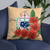 Samoa Polynesian Pillow - Hibiscus Coat of Arm - Polynesian Pride