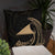 Tokelau Polynesian Basic Pillow - Gold Tribal Wave - Polynesian Pride