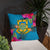 Tuvalu Polynesian Pillow - Hibiscus Surround - Polynesian Pride