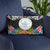 Palau Pillow - Coat Of Arms With Tropical Flowers - Polynesian Pride