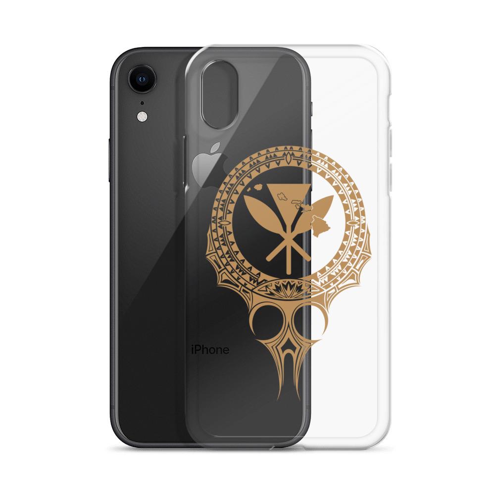 Kanaka Maoli Iphone Case The Eyes Gold AH iPhone XR Phone Case Gold - Polynesian Pride