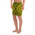 Polynesian Tradition Yellow Men's Athletic Long Shorts - Polynesian Pride